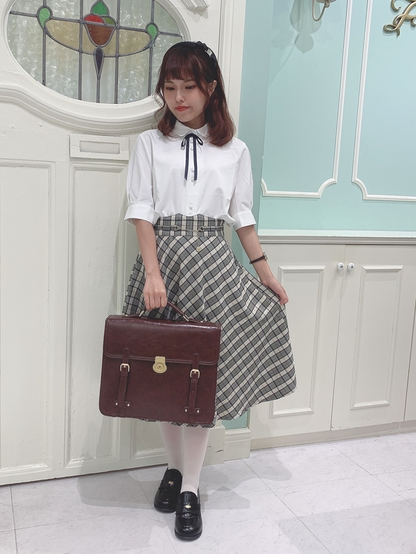 クールサブカルチェックスカート