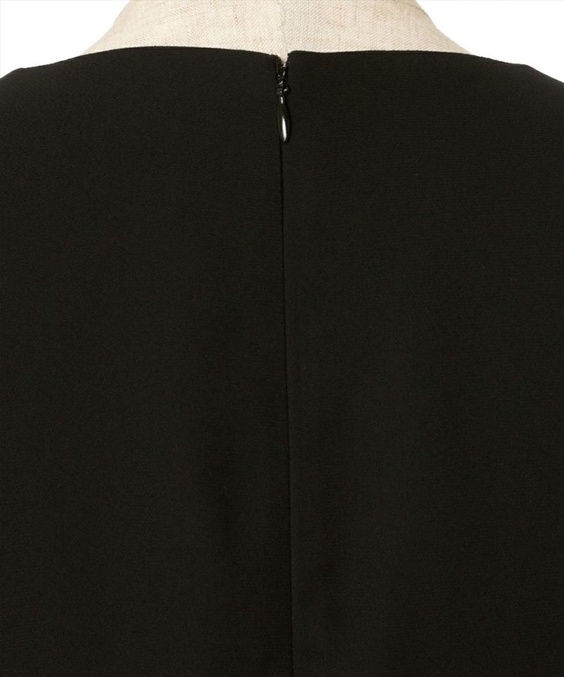 black / back zipper
