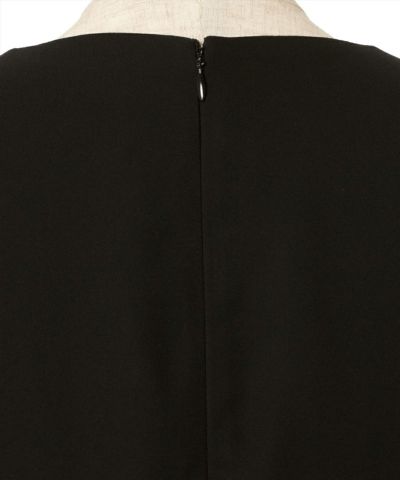 black / back zipper
