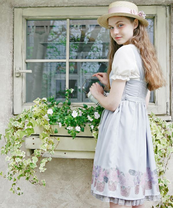 新品】英国 Emily and Fin 可愛いブルー系ワンピース（ニアナ niana 総  