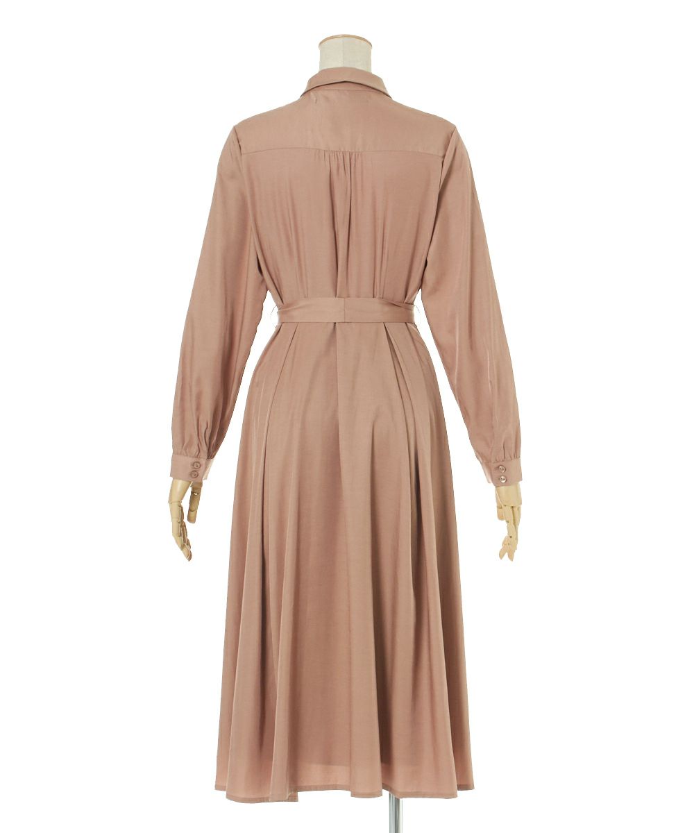 □角衿ロングシャツワンピース/an another angelus [29BE03j008] | F