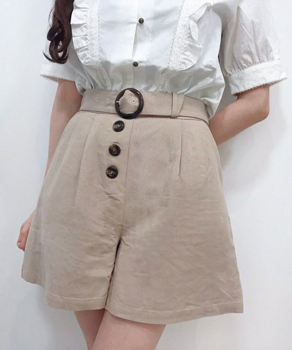 ショートパンツ TWIN SET 'Oval T' shorts White 251TP2593 OVAL T SHORTS (TWINSET/ショートパンツ) 251TP259300282【BUYMA】