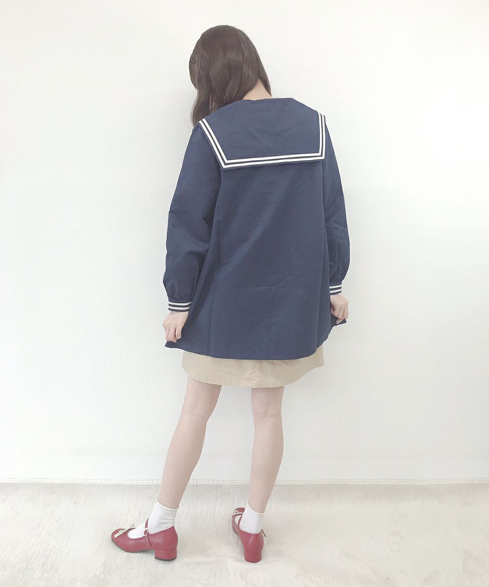 タイ付きセーラーカラーコート/F i.n.t [0003337400] | F i.n.t公式