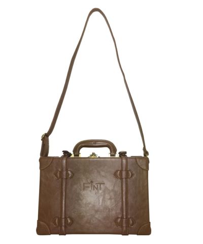With shoulder strap (beige)