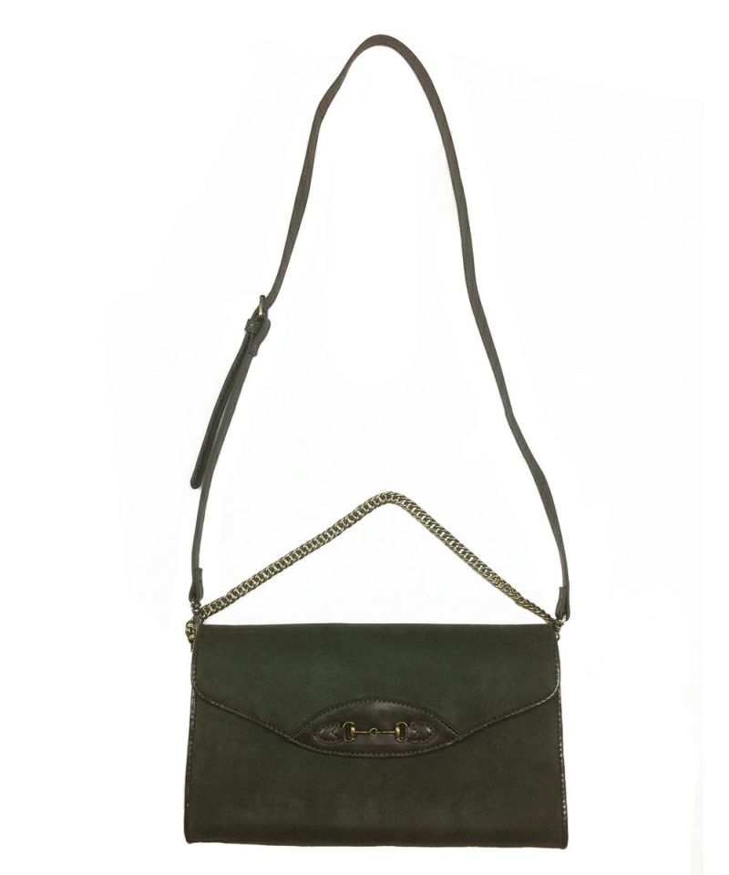 With a shoulder strap (khaki)