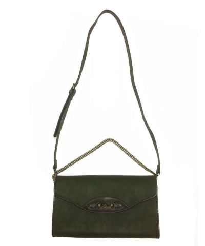 With a shoulder strap (khaki)