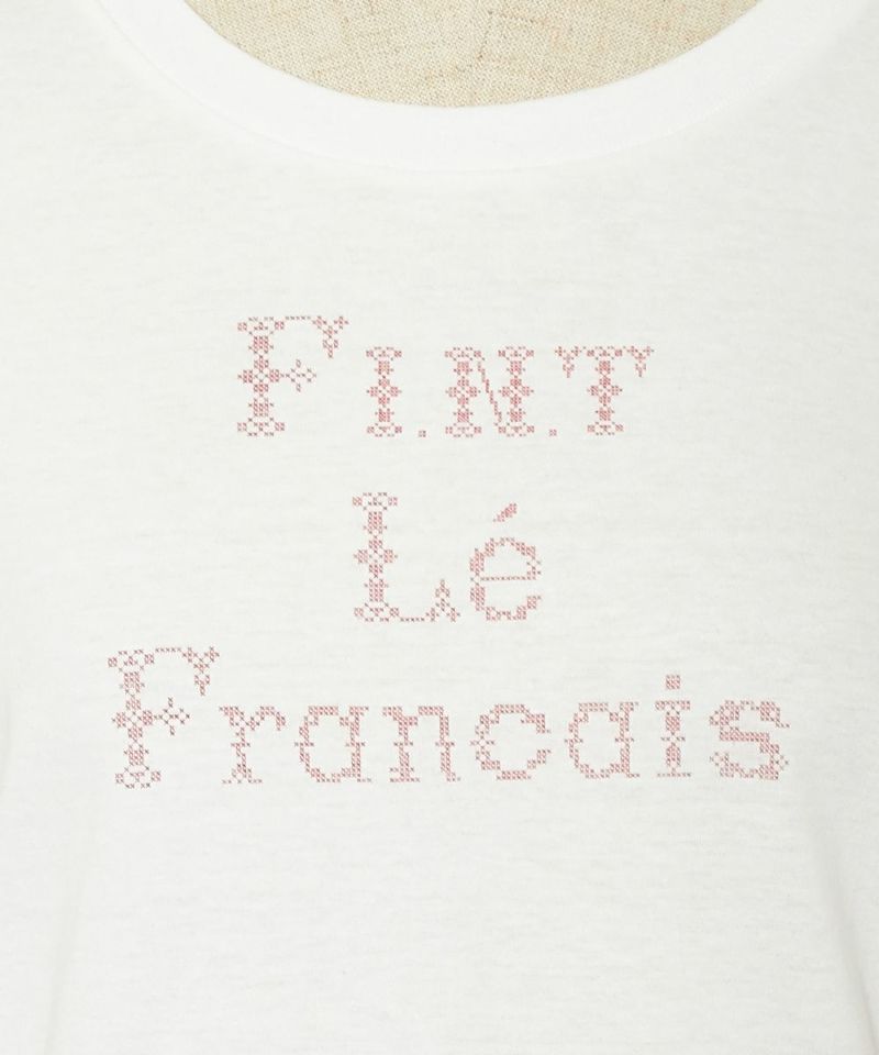 front up (white x red)