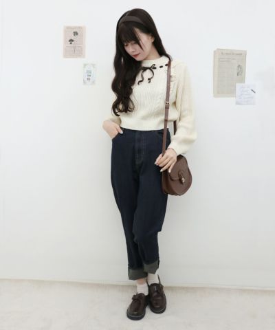 indigo / 162cm (wearing S size)