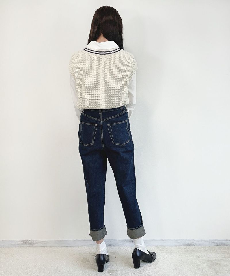 indigo / 162cm (wearing S size)