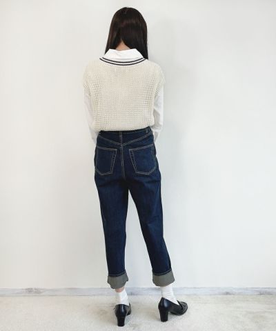 indigo / 162cm (wearing S size)