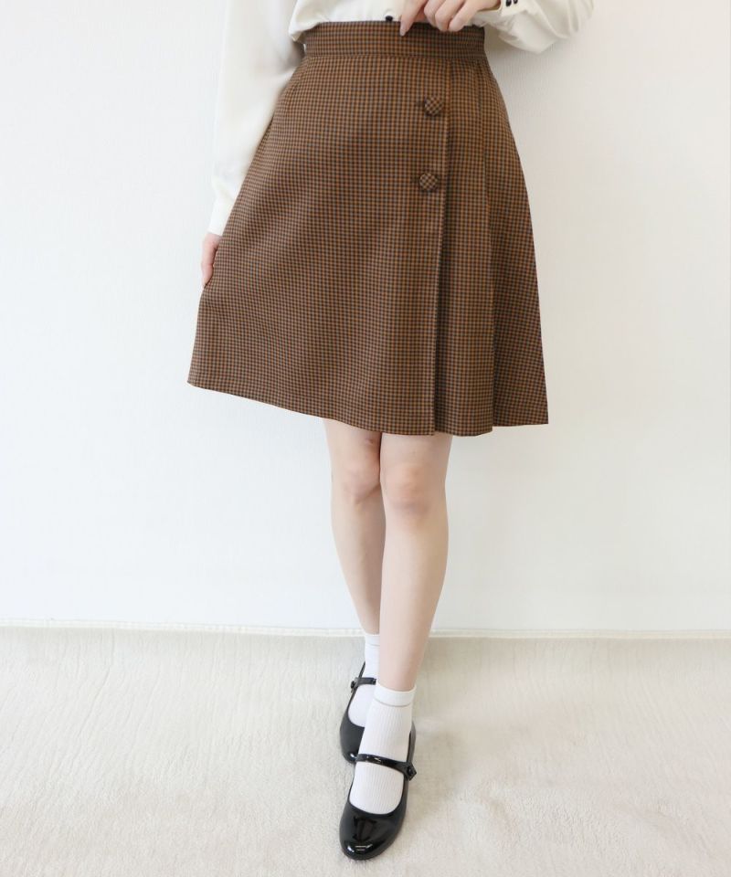 brown × black / 162cm