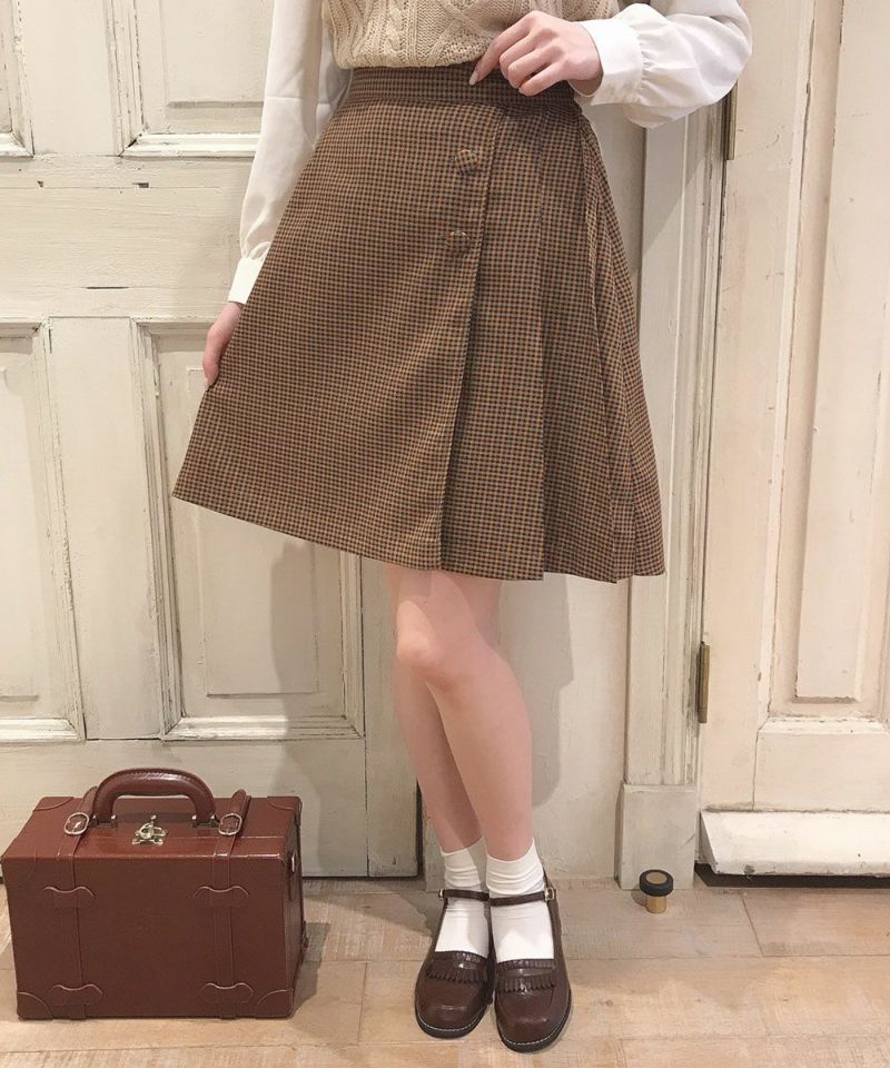 brown × black / 162cm