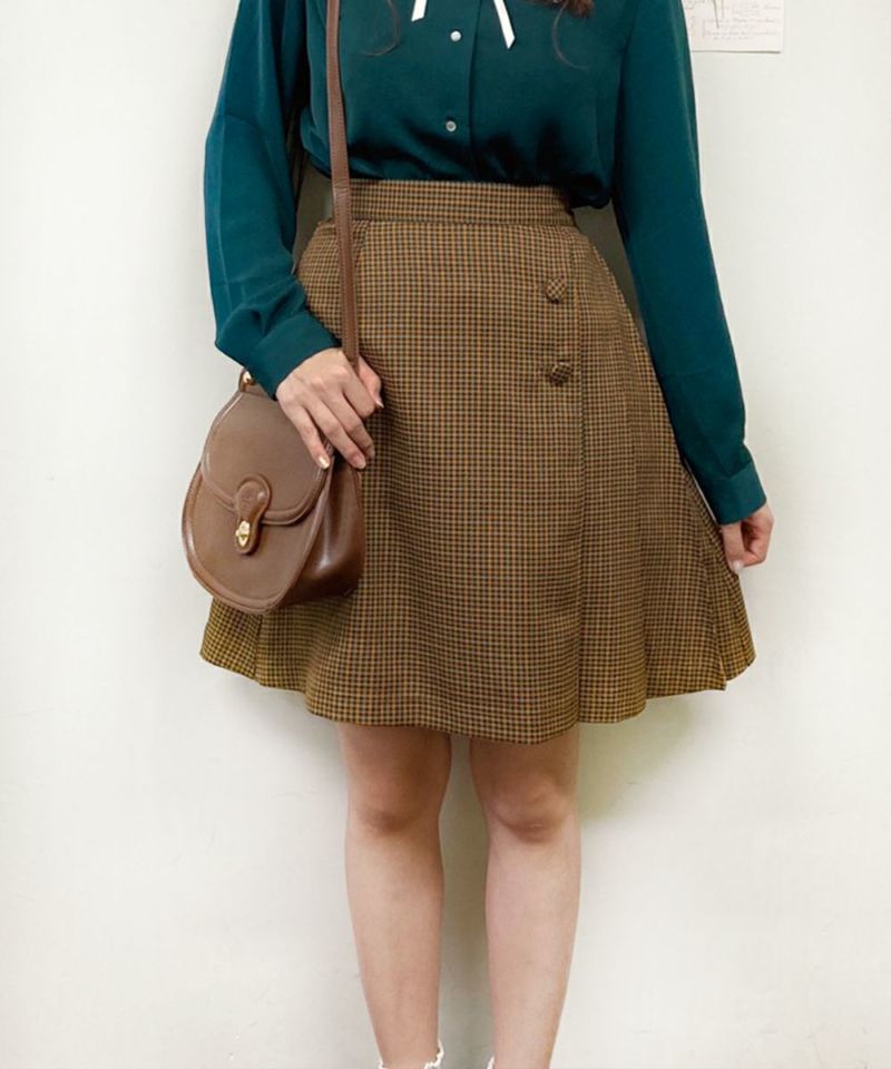 brown × black / 158cm