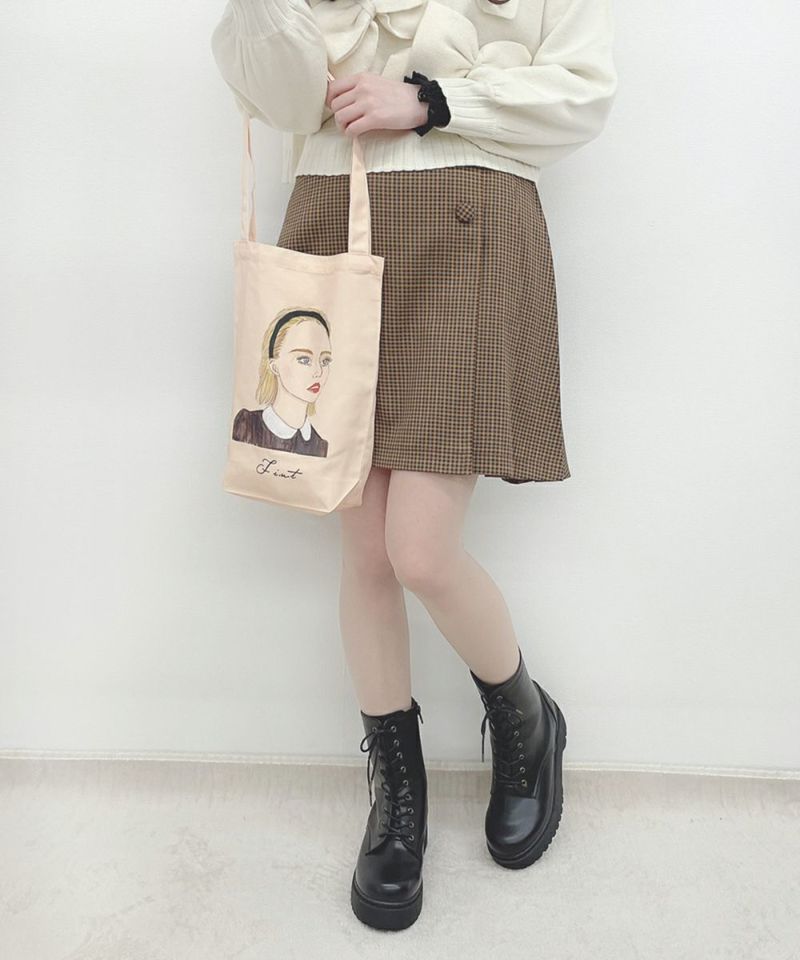 brown × black / 162cm