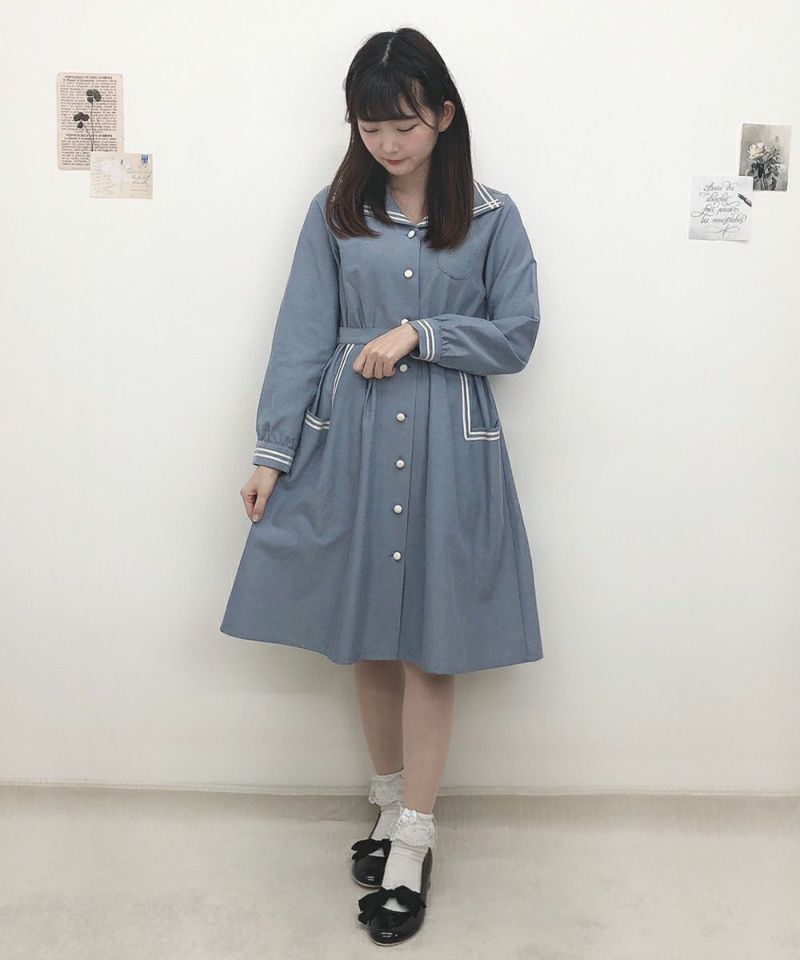 light blue / 158cm