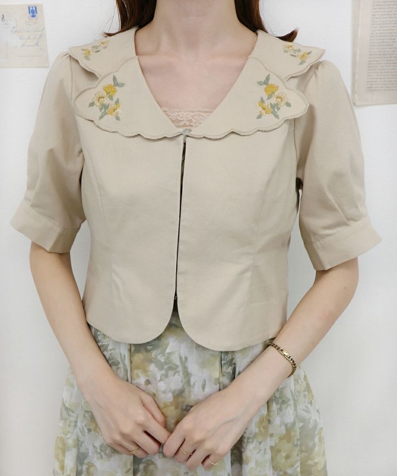 light beige / 158cm