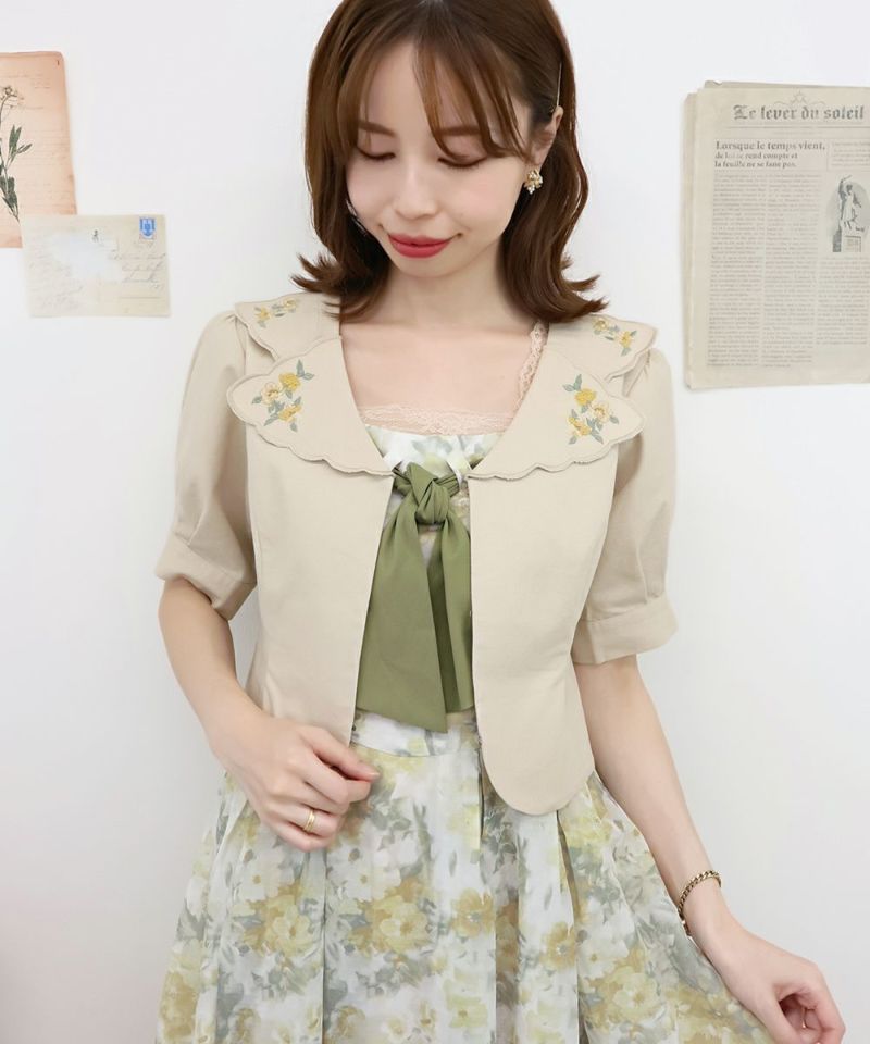 light beige / 158cm