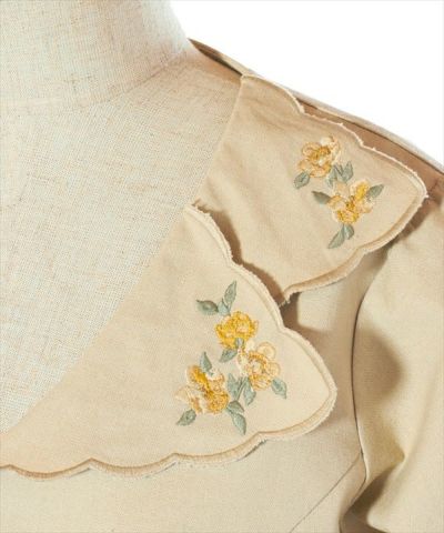衿アップ (light beige)