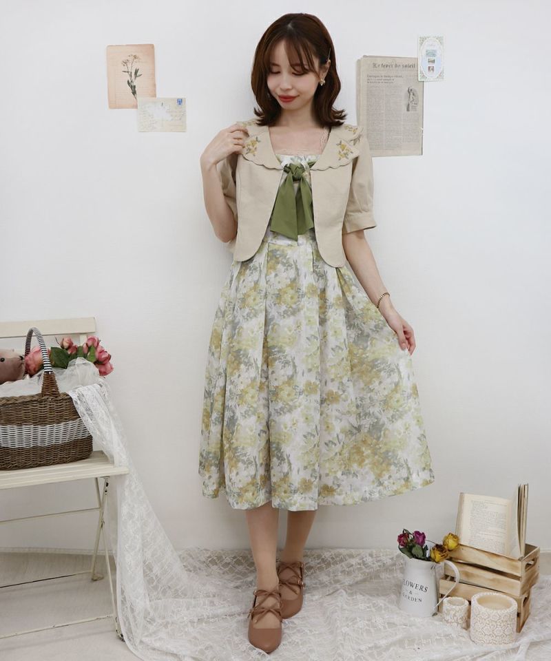 light yellow / 158cm