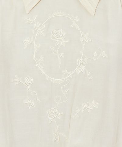 刺繍アップ (ivory)