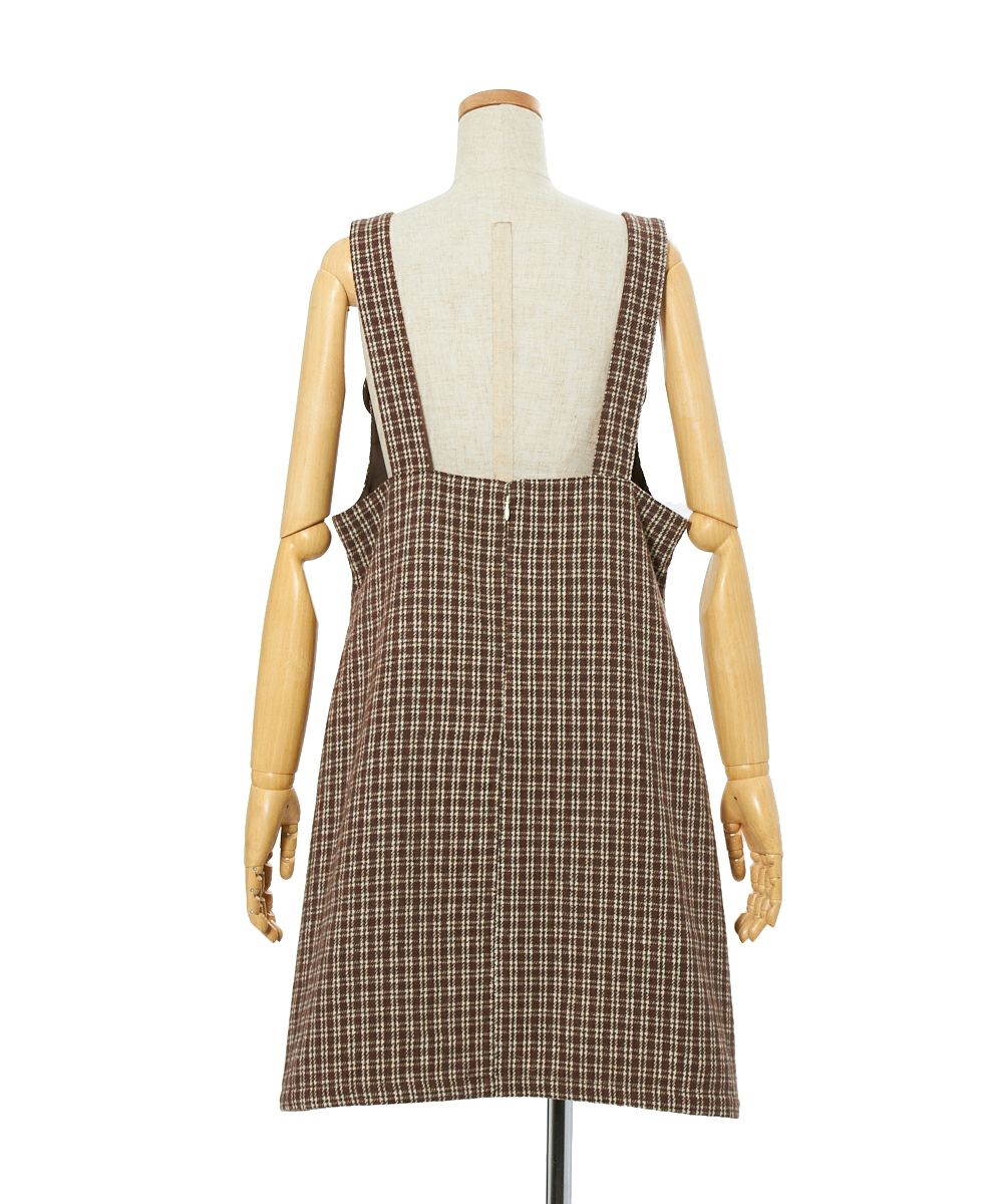 バック (beige×brown)