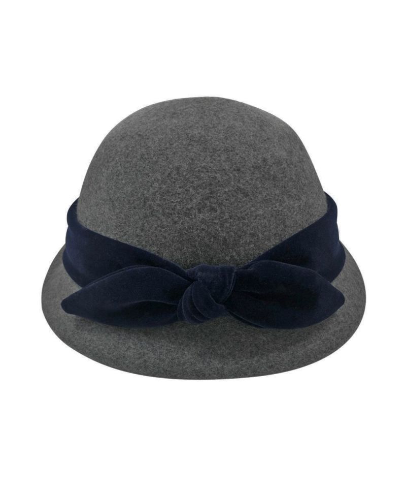 ★美品★Fi.n.t 別珍リボンクラシカルハット 別珍リボンクラシカルハット/F&A [36CB01a017] | F i.n.t公式