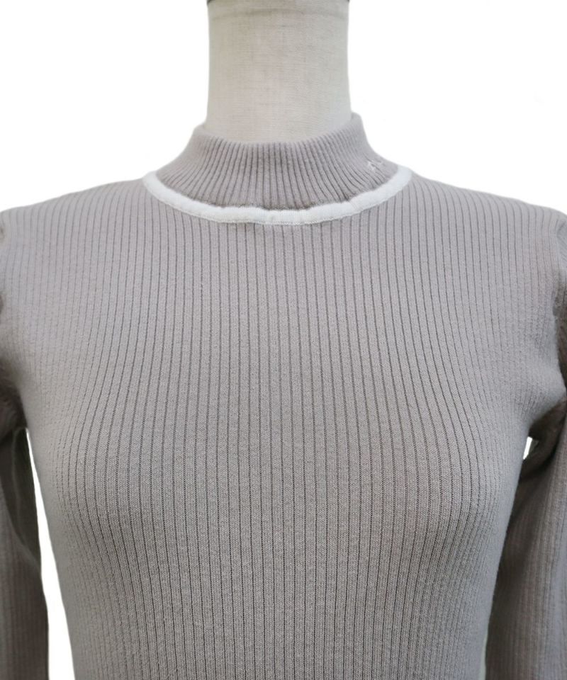 Front up (beige x white)
