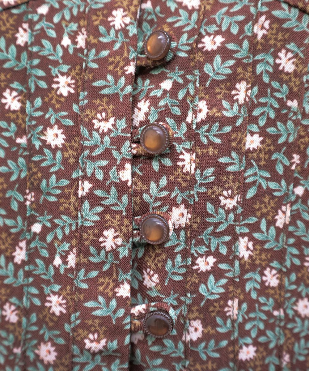 ボタンアップ (brown)