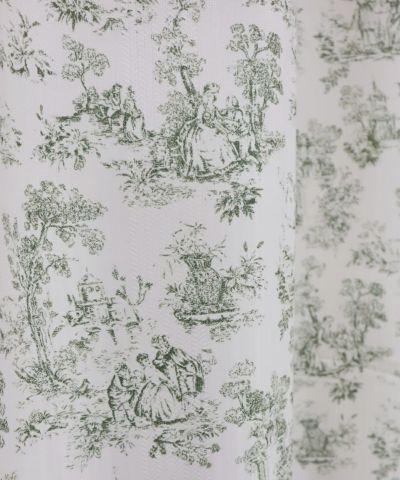 green / fabric up