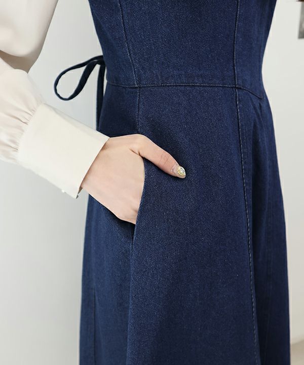 indigo / 162cm