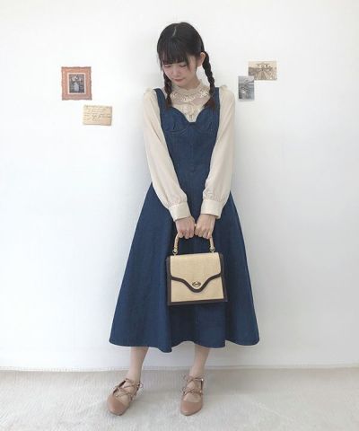 indigo / 158cm