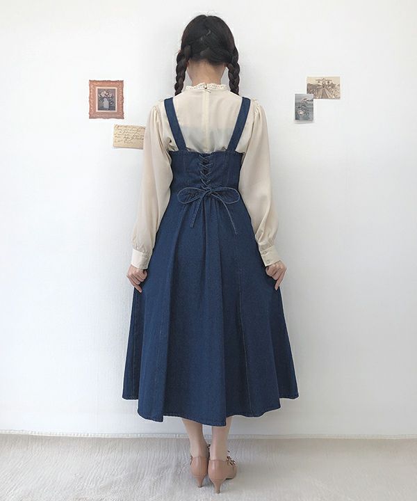 indigo / 158cm