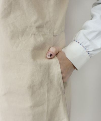 light beige / side pocket