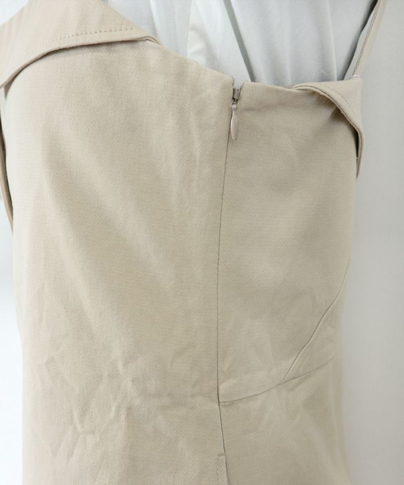 light beige / side fastener