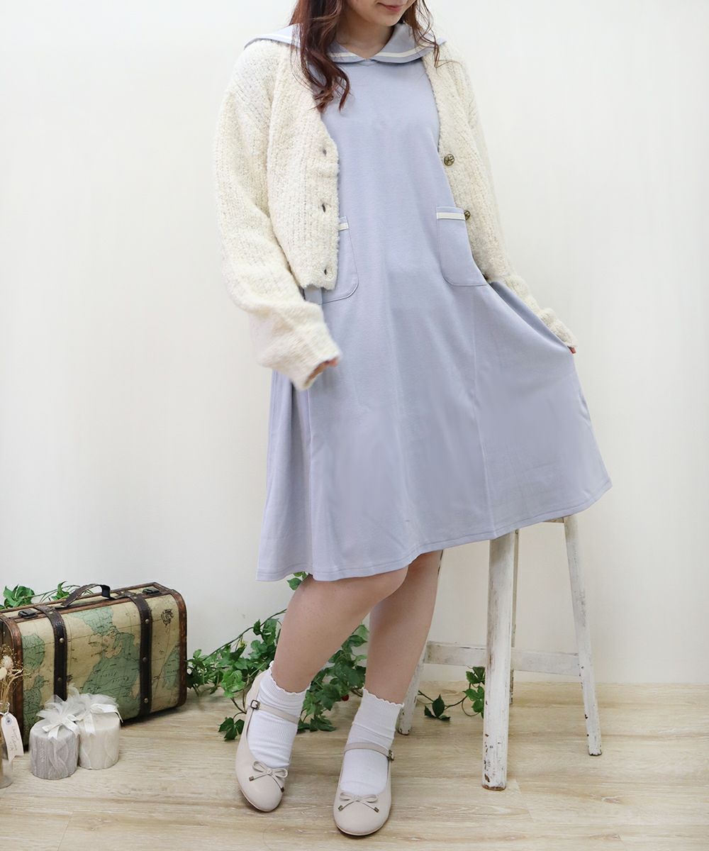 blue gray / 159cm