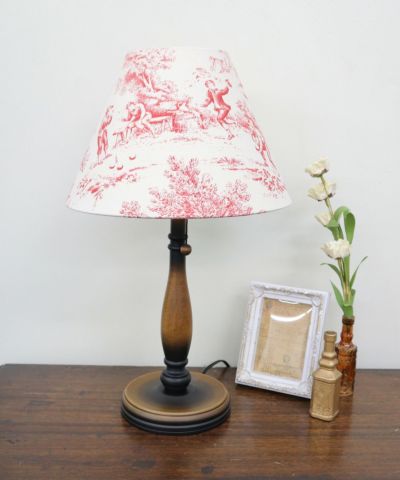 [In Stock Now] Toile de Jouy Shade Lamp / Fi.n.t HOME selection [00HB14a001]