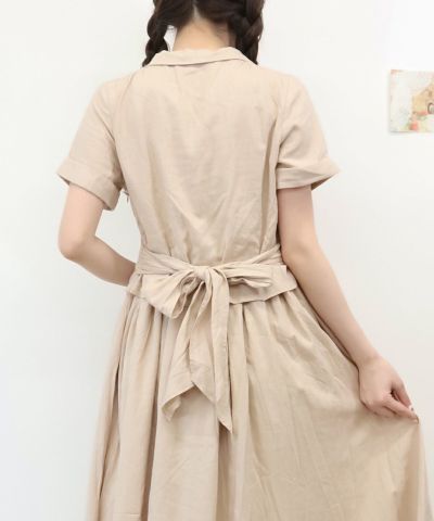 light beige / back ribbon