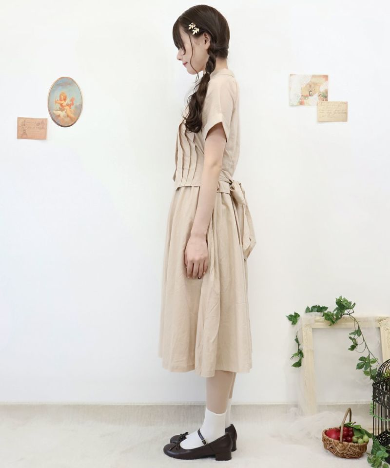 light beige / 162cm