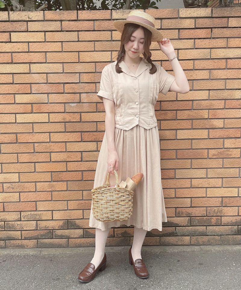 light beige / 153cm