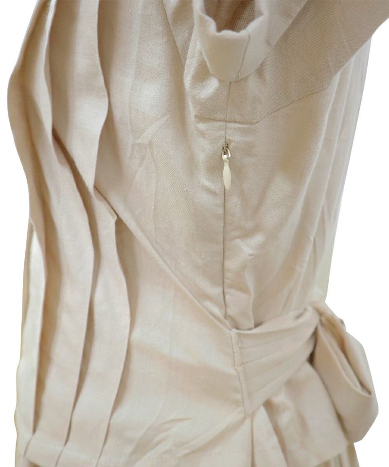 Side zipper (light beige)