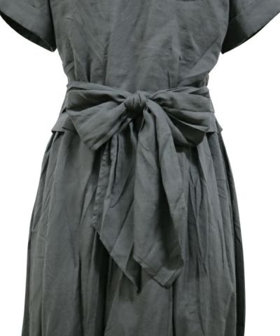 Back ribbon up (charcoal)