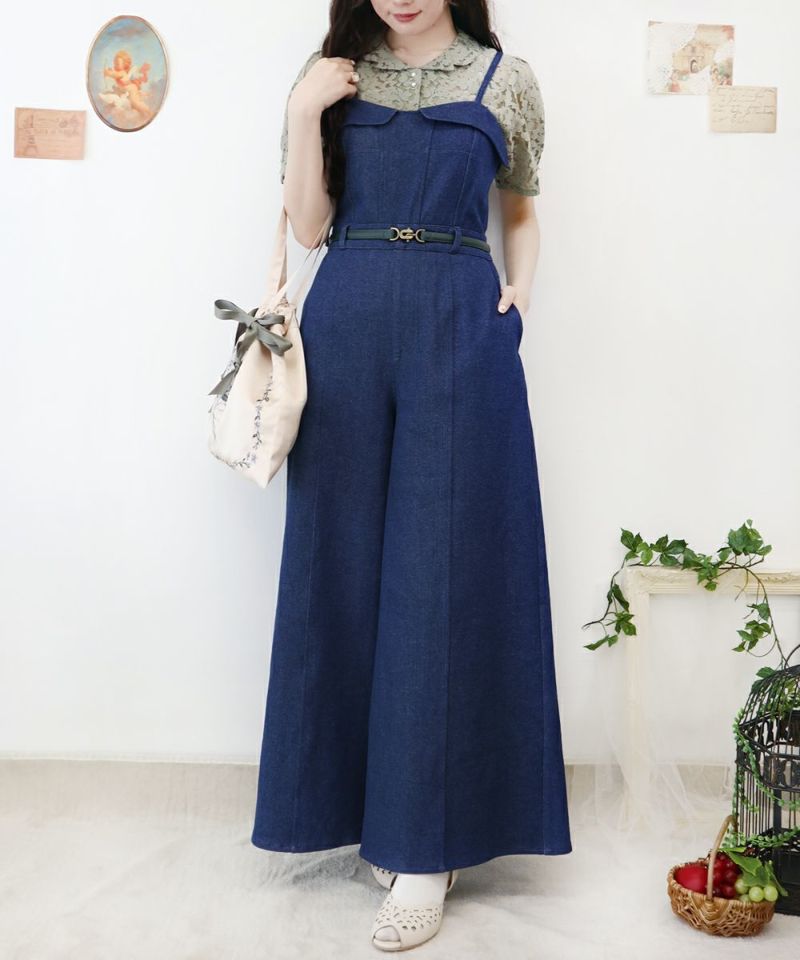 blue / 162cm / belt arrangement