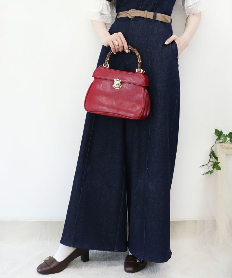 indigo / 162cm / belt arrangement