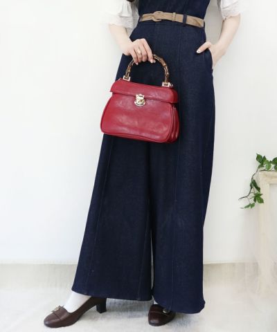indigo / 162cm / belt arrangement