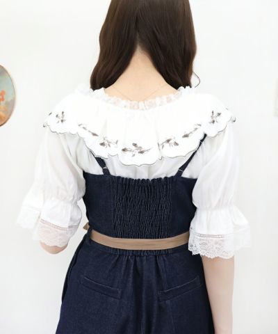 indigo / 162cm / belt arrangement