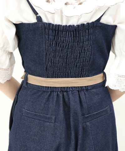 indigo / 162cm / belt arrangement