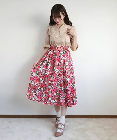 pink beige / 162cm