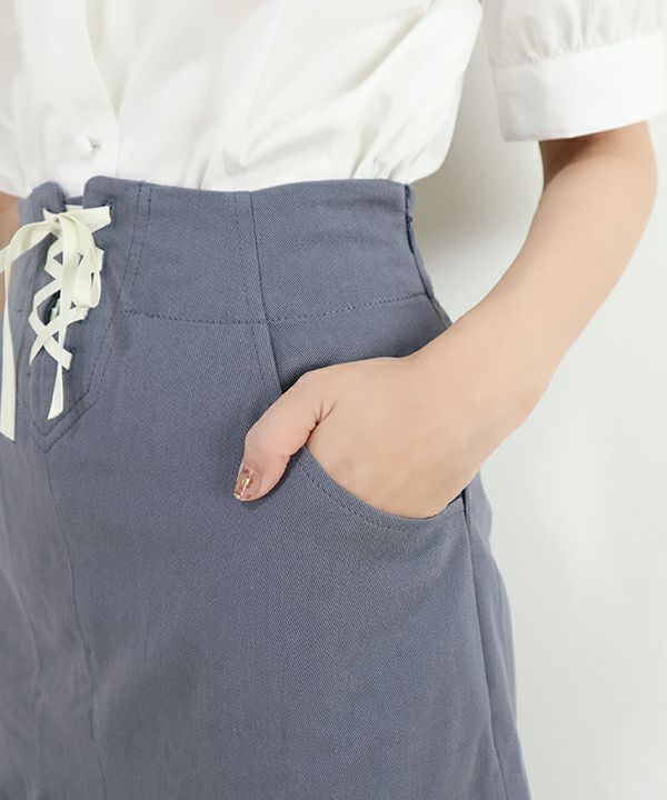 blue / side pocket
