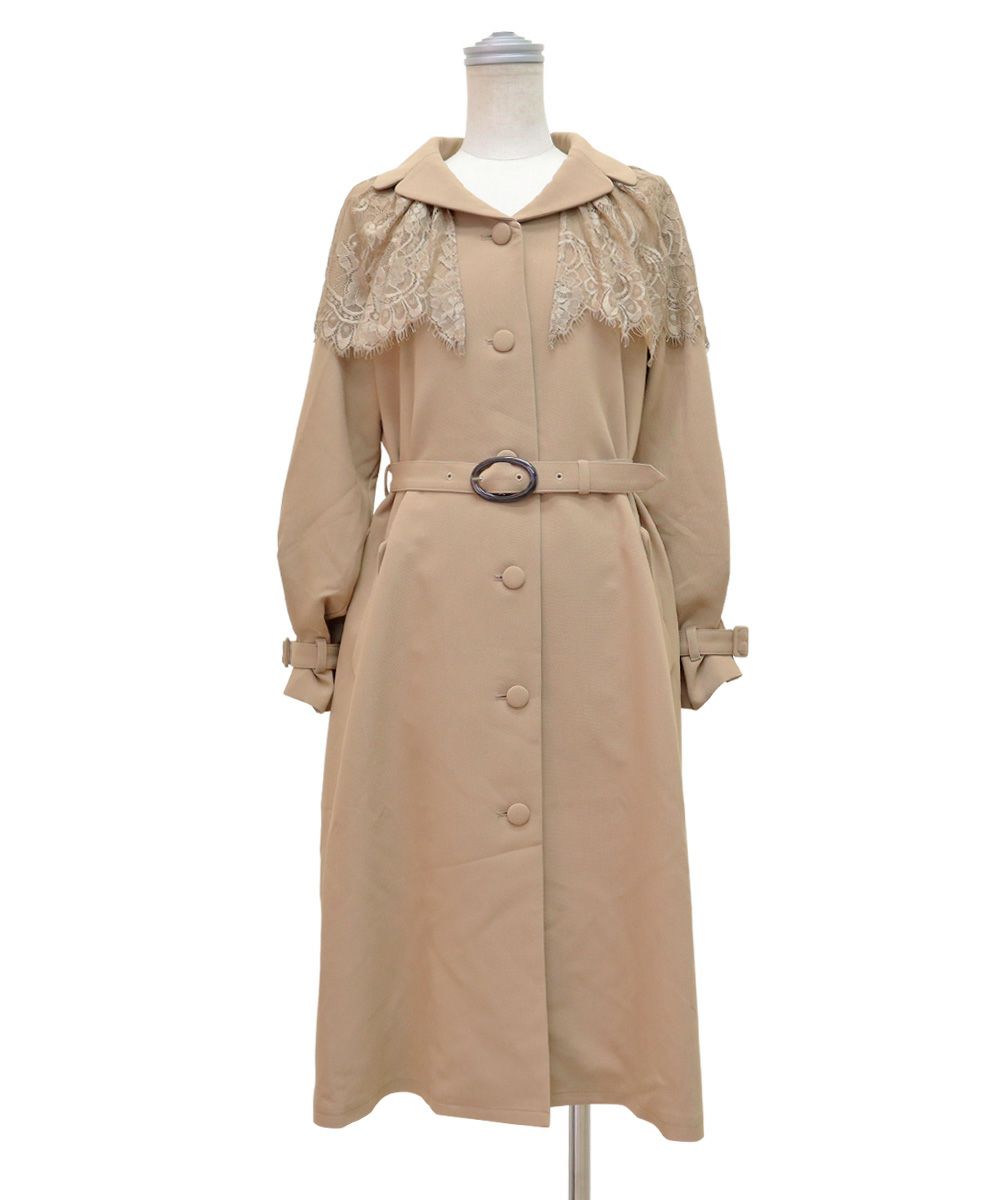 レースケープトレンチコート/an another angelus [39BD01j003] | F