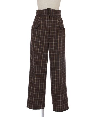 When suspenders are removed (brown)